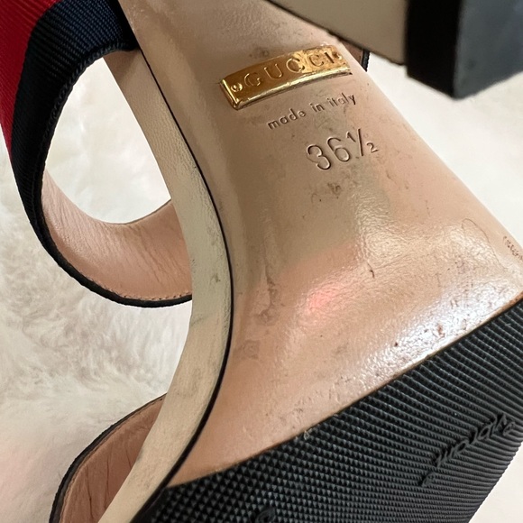 Authentic Gucci Ankle-Strap Sandals size 36.5 - Picture 10 of 13